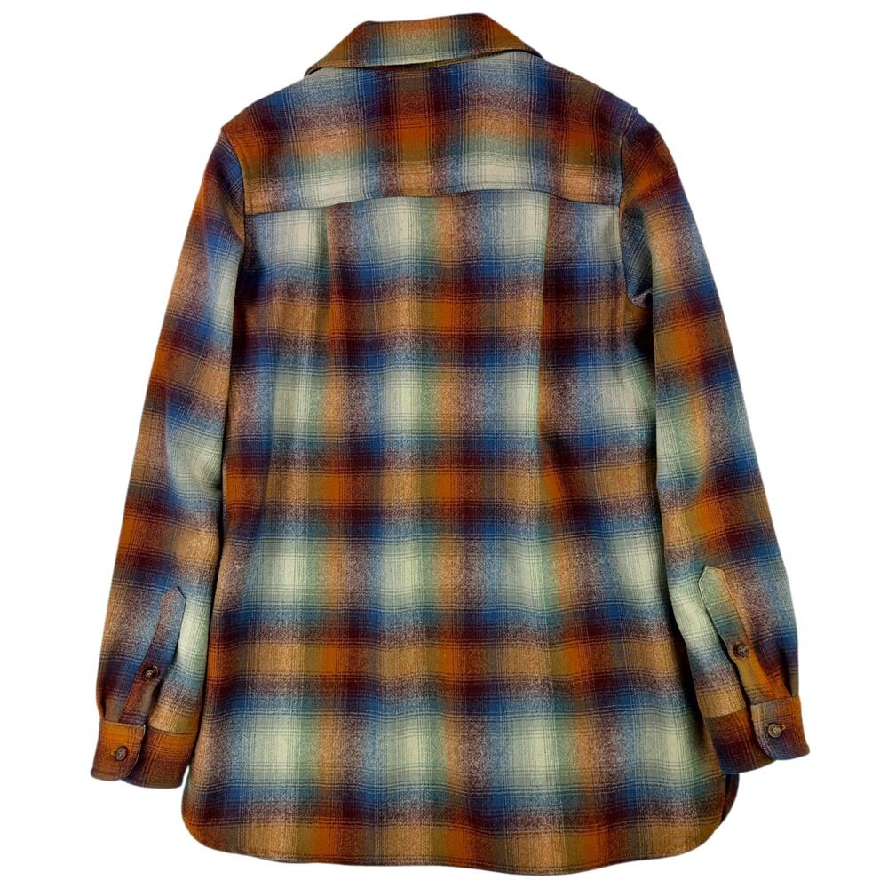 Pendleton | Wool, Plaid, Button Up Board Shirt | Size Small - Picture 4 of 4